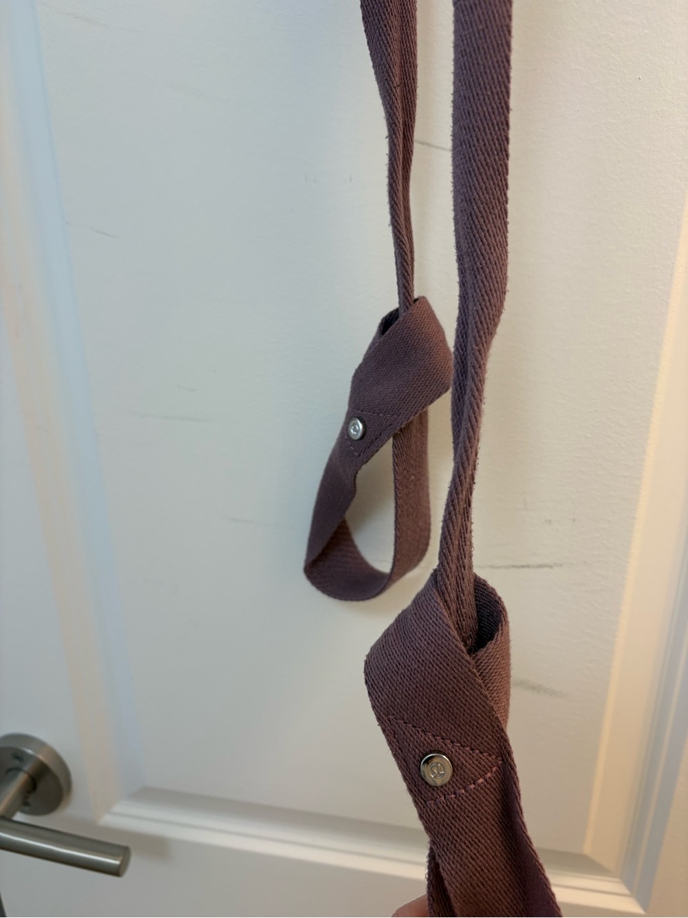 Lululemon Purple/Mauve Yoga Mat Strap - Picture 3 of 3